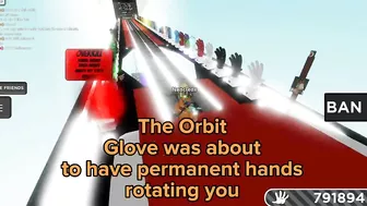 How Was The Orbit Glove During Testing Sessions? | Slap Battles Roblox