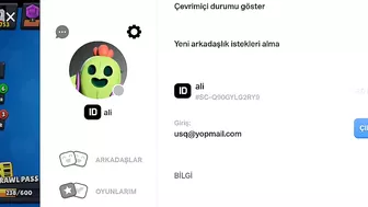 BRAWL STARS HESAP ÇALMA! EFSANE YOPMAİL HESAPLARI ????