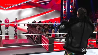 Montez Ford charges in to challenge Seth “Freakin” Rollins to a one-on-one match: Raw, Aug. 1, 2022