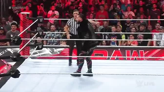 Montez Ford charges in to challenge Seth “Freakin” Rollins to a one-on-one match: Raw, Aug. 1, 2022