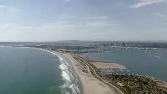 Above San Diego | Views above Silver Strand State Beach