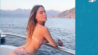 Belinda luce bikini en tonos pastel y causa furor en Instagram