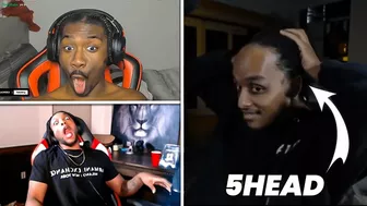 Agent 00 Shows His HAIRLINE On Stream.. [ Ft. YourRage, BruceDropEmOff, Kai Cenat ]