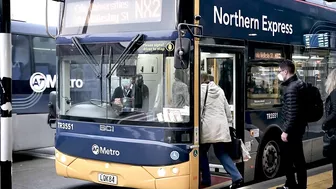 What improvement has the Northern Busway made for travel on the North Shore?