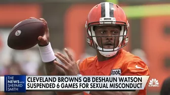 Deshaun Watson suspended 6 games for sexual misconduct