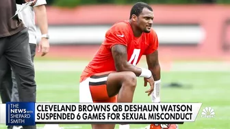 Deshaun Watson suspended 6 games for sexual misconduct