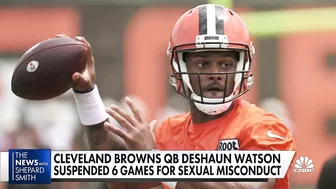 Deshaun Watson suspended 6 games for sexual misconduct