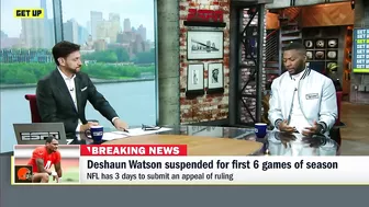 Dianna Russini on Deshaun Watson's suspension: The sense is that 6 games is pretty low | Get Up