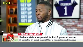 Dianna Russini on Deshaun Watson's suspension: The sense is that 6 games is pretty low | Get Up