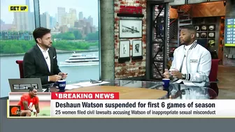 Dianna Russini on Deshaun Watson's suspension: The sense is that 6 games is pretty low | Get Up