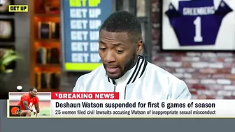 Dianna Russini on Deshaun Watson's suspension: The sense is that 6 games is pretty low | Get Up