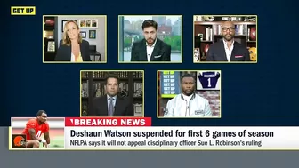 Dianna Russini on Deshaun Watson's suspension: The sense is that 6 games is pretty low | Get Up