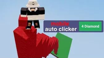 you can now “autoclick” on mobile?? ????⚔️ roblox bedwars