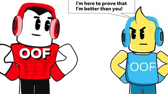 OLD OOF SOUND VS NEW OOF SOUND ON ROBLOX