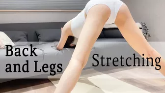 Back and Legs stretching????‍♀️Try On Haul