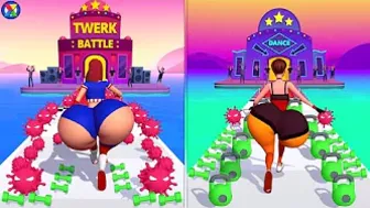 Twerk Race 3D Gameplay Android, ios Game All Levels TR100116