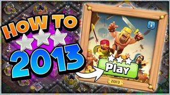 Easily 3 Star GoWiPe 2013 Challenge (Clash of Clans)