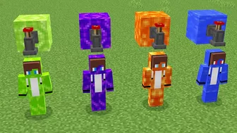 What If Lava, Water, Portal, Toxic JJ vs Mikey in Minecraft Challenge (Mizen, Mazen, Mazien, Maizen)