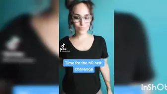 Braless girls ???? Hot TikTok challenge compilation ????