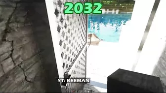 minecraft physics in 2022 vs 2032 compilation