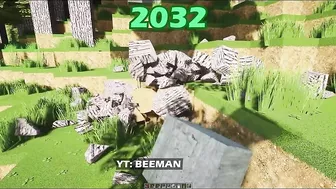 minecraft physics in 2022 vs 2032 compilation