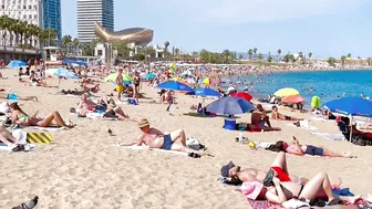 Beach Somorrostro, Barcelona beach walk/ walking Spain best beaches