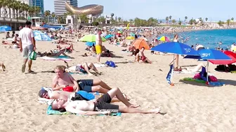 Beach Somorrostro, Barcelona beach walk/ walking Spain best beaches