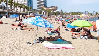 Beach Somorrostro, Barcelona beach walk/ walking Spain best beaches