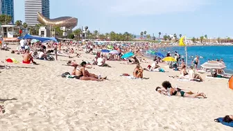 Beach Somorrostro, Barcelona beach walk/ walking Spain best beaches