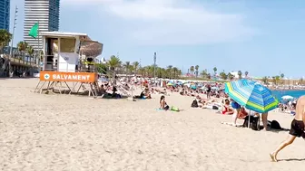 Beach Somorrostro, Barcelona beach walk/ walking Spain best beaches