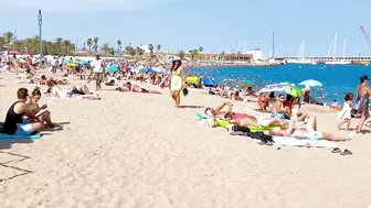 Beach Somorrostro, Barcelona beach walk/ walking Spain best beaches