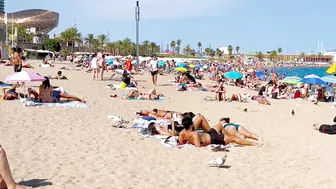 Beach Somorrostro, Barcelona beach walk/ walking Spain best beaches