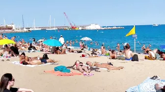 Beach Somorrostro, Barcelona beach walk/ walking Spain best beaches