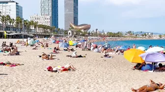 Beach Somorrostro, Barcelona beach walk/ walking Spain best beaches