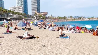 Beach Somorrostro, Barcelona beach walk/ walking Spain best beaches