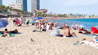 Beach Somorrostro, Barcelona beach walk/ walking Spain best beaches