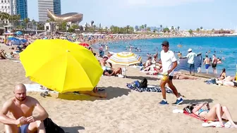 Beach Somorrostro, Barcelona beach walk/ walking Spain best beaches