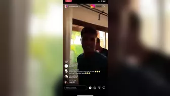 Andrew's full Instagram Live with Luca, Gemma, Tasha, Dami, and Davide