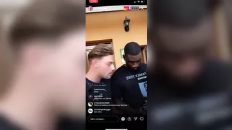 Andrew's full Instagram Live with Luca, Gemma, Tasha, Dami, and Davide