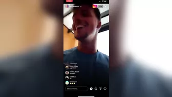 Andrew's full Instagram Live with Luca, Gemma, Tasha, Dami, and Davide