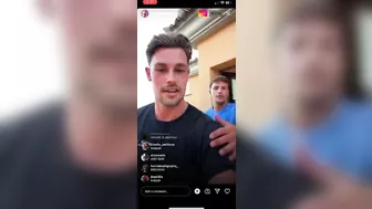 Andrew's full Instagram Live with Luca, Gemma, Tasha, Dami, and Davide