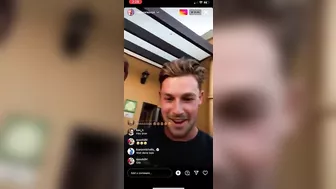 Andrew's full Instagram Live with Luca, Gemma, Tasha, Dami, and Davide