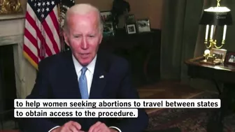 Biden signs executive order to protect travel for abortion