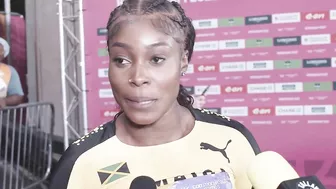 Elaine Thompson-Herah happy with her first Commonwealth Games GOLD MEDAL