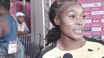 Elaine Thompson-Herah happy with her first Commonwealth Games GOLD MEDAL