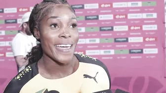 Elaine Thompson-Herah happy with her first Commonwealth Games GOLD MEDAL