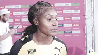 Elaine Thompson-Herah happy with her first Commonwealth Games GOLD MEDAL