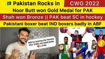 Pakistan won 1st Gold in Commonwealth games Noor Butt rock || Pak boxers beat Indian boxers in ABF