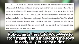 Roblox is SUING a company