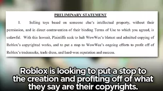 Roblox is SUING a company